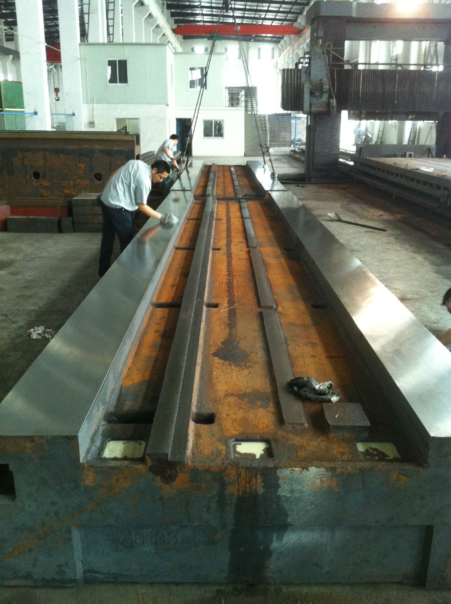 数控龙门磨床加工